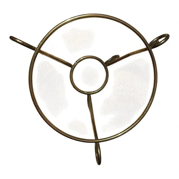 Mikasa 8” Refections Austria cut crystal bowl w/ 3 leg gold stand elegant fancy - Picture 4 of 8